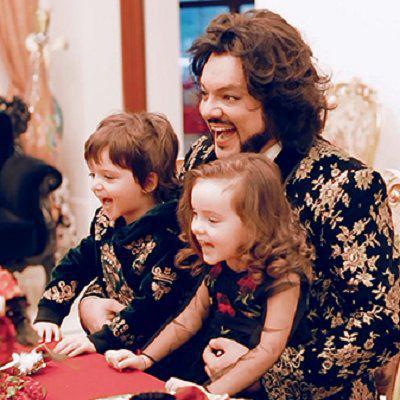 Дети и жена Киркорова