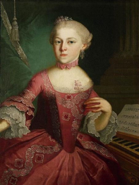 Мария Анна Моцарт - неизвестная сестра гениального композитора