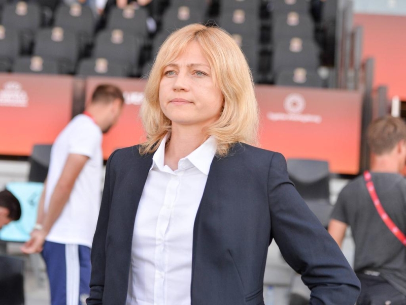 Елена Александровна Фомина – тренер женской сборной по футболу