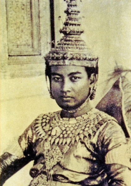 Король Камбоджи Нородом Сианук