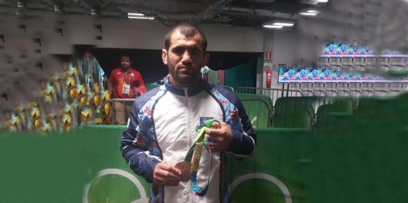 Мастер спорта по вольной борьбе Джабраил Хасанов