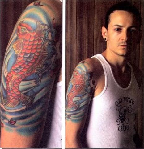 Татуировки Честера Беннингтона: значение символов